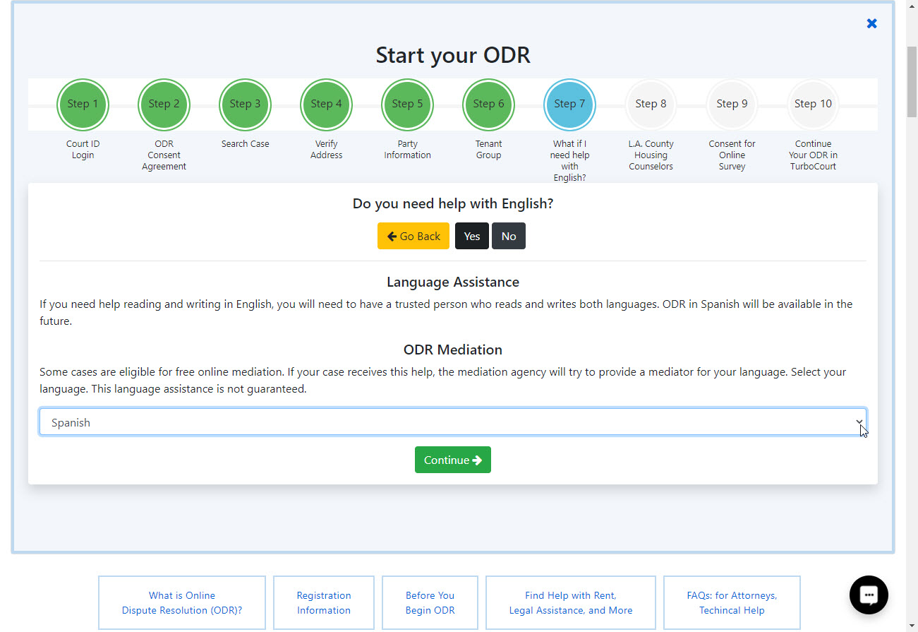 LA UD ODR - How to Register for ODR | fleeq.io